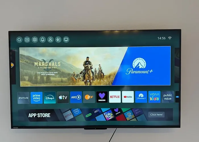 Appartement 2br Near Train Station, Kitchen, Wi-fi, Smart Tv, Bathroom